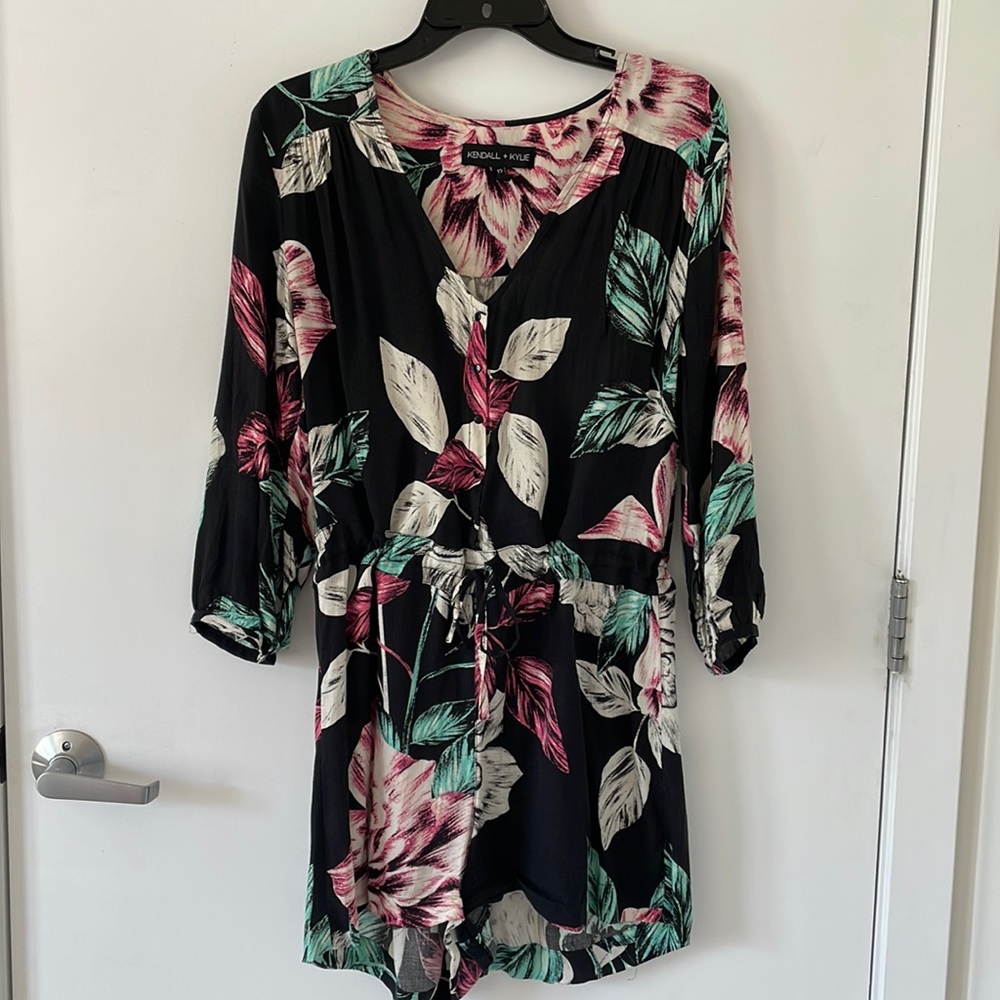 Top Shop Kendall + Kylie floral romper